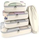 Conjunto de 5 Packing Cubes Shacke para Organização Leve de Viagens