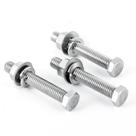 (Conjunto de 5) Parafusos de cabeça hexagonal, porcas, arruelas planas Fender, aço inoxidável 18-8304