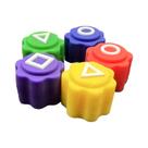 Conjunto de 5 peças com estojo Gonggi Korean Game Stone Catching Toy