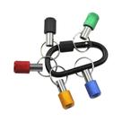 Conjunto De 5 Peças De Extensão Rápida Para Chaveiro Com Cabo Hexagonal De 1/4 E Cabeça De Chave De Conjunto De 5 Peças De Extensão Rápida Para Chaveiro Com Cabo Hexagonal De 1/4 E Cabeça De Chave De