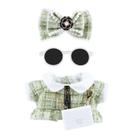 Conjunto de 5 peças Doll Clothes Muomdid for 15 cm Dolls Green Outfits