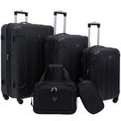 Conjunto de 5 peças expansível Luggage Travellers Club Chicago Hardside