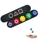Conjunto de 5 pedras Gonggi Game PIYFVX Traditional Korean Jacks