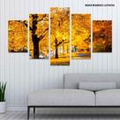 Conjunto de 5 placas Decorativas em MDF 6mm Outono
