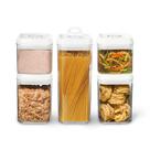 Conjunto de 5 Recipientes para Alimentos Felli Flip Tite 5" - Grande Capacidade