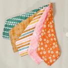 Conjunto de 5 Toalhas de Musselina para Bebê - Algodão Macio e Absorvente Conjunto de 5 Toalhas de Musselina para Bebê - Algodão Macio e Absorvente