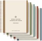 Conjunto de 5 Volumes da Bíblia Crossway ESV para Anotações com Encadernação Espiral