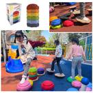 Conjunto de 6 Balance Stepping Stones para crianças - National Geographic