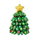 Conjunto De 6 Balões De Folha Em Forma De Árvore De Natal Para Decorações De Mesa Navidad 2026