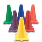 Conjunto de 6 bases pesadas em PVC Game Cones Color My Class BSN