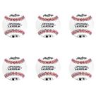 Conjunto de 6 Bolas de Beisebol Rawlings OLB3 Liga Oficial