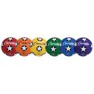 Conjunto de 6 Bolas de Futebol de Borracha Tamanho 4 Champion Sports