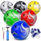 Conjunto de 6 bolas de futebol DHYLRICHER tamanho 5 para treino