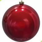 Conjunto de 6 Bolas Vermelhas de Natal 8cm