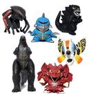Conjunto de 6 bonecos de ação TWCare Godzilla para crianças 2020