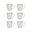 Conjunto de 6 Canecas, 260ml Ryo Maresias Oxford