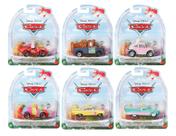 Conjunto de 6 Carrinhos Mattel Pixar Cars Edição de Páscoa em Metal Fundido