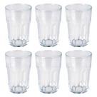 Conjunto de 6 Copos de Vidro Retrô 450 ml Conjunto de 6 Copos de Vidro Retrô 450 ml