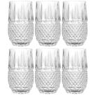 Conjunto de 6 Copos Glasgow de Vidro 350ml - Wolff