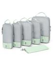 Conjunto de 6 Cubos de Compressão BAGSMART para Viagem