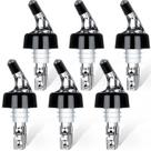 Conjunto de 6 despejadores de vinho de 30 ml medidos