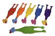 Conjunto de 6 galinhas Toy Sportime RubberLike para crianças