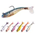 Conjunto de 6 Iscas de Natação Macias para Robalo - Pesca Conjunto de 6 Iscas de Natação Macias para Robalo - Pesca