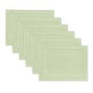 Conjunto de 6 lenços de linho Solino Home Placemats, verde sálvia, 35x48cm