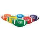 Conjunto de 6 multicoloridos tamanho Football MacGregor Junior