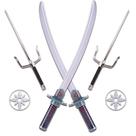 Conjunto de 6 peças de acessórios de fantasia Ninja Halloween Kangaroo