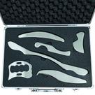 Conjunto de 6 Peças de Ferramentas de Massagem Gua Sha em Aço Inoxidável AnTiexi Conjunto de 6 Peças de Ferramentas de Massagem Gua Sha em Aço Inoxidável AnTiexi