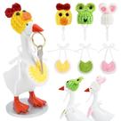 Conjunto de 6 peças Desk Goose Outfits GlamSpark de 7 polegadas com chapéus e babadores