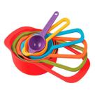 Conjunto De 6 Peças Kit Colheres Xicaras De Medida Cozinha