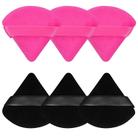 Conjunto de 6 peças Powder Puff Pimoys Soft Triangle Makeup Puff