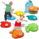 Conjunto de 6 peças Stepping Stones TERRAMUS Goldfish Balance para crianças