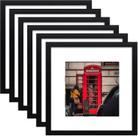 Conjunto de 6 porta-retratos PWTAKO 8x8 para exibição de parede ou mesa