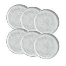 Conjunto de 6 Pratos de Sobremesa Stoneware Bio Echo 21,5cm - Porto Brasil Conjunto de 6 Pratos de Sobremesa Stoneware Bio Echo 21,5cm - Porto Brasil
