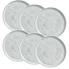 Conjunto de 6 Pratos Raso Stoneware Bio Echo 27,5cm - Porto Brasil Conjunto de 6 Pratos Raso Stoneware Bio Echo 27,5cm - Porto Brasil