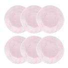 Conjunto de 6 Pratos Rasos 27cm Ryo Pink Sand
