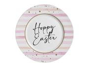 Conjunto De 6 Pratos Rasos Páscoa Happy Easter Alleanza Conjunto De 6 Pratos Rasos Páscoa Happy Easter Alleanza