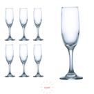 Conjunto de 6 Taças 177ml de Champagne Alta Qualidade Vidro Conjunto de 6 Taças 177ml de Champagne Alta Qualidade Vidro