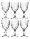 Conjunto De 6 Taças De Cristal Ecológico New Butterfly 360ml Conjunto De 6 Taças De Cristal Ecológico New Butterfly 360ml