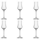 Conjunto de 6 Taças de Cristal para Grappa 100ml Classic