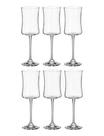 Conjunto de 6 Taças de Cristal Vinho Branco Buteo 260ml - Bohemia