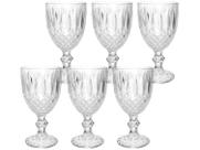 Conjunto De 6 Taças De Vidro Greek 345ml Para Confraternização Festa