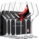 Conjunto de 6 Taças de Vinho Coccot 470 ml Cristal Sem Chumbo