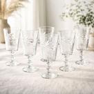 Conjunto De 6 Taças Trancoso Em Vidro Transparente 320ml Conjunto De 6 Taças Trancoso Em Vidro Transparente 320ml