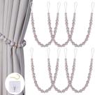 Conjunto de 6 talões de madeira Curtain Tiebacks KLOGTSIND para cortinas de janela