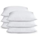 Conjunto de 6 travesseiros Utopia Bedding Queen Size Hotel Cooling White