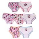 Conjunto de 7 Calcinhas Minnie Mouse da Disney para Meninas em Algodão